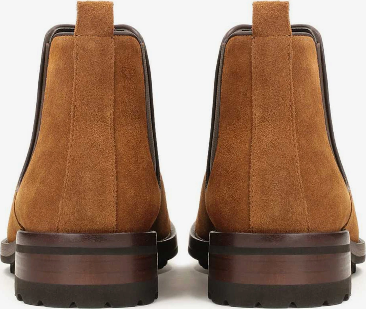 Kazar Enkelboots Chelsea Boots Heren Cognac / Donkerbruin 3 Kazar Enkelboots Chelsea Boots Heren Cognac / Donkerbruin - Afbeelding 3