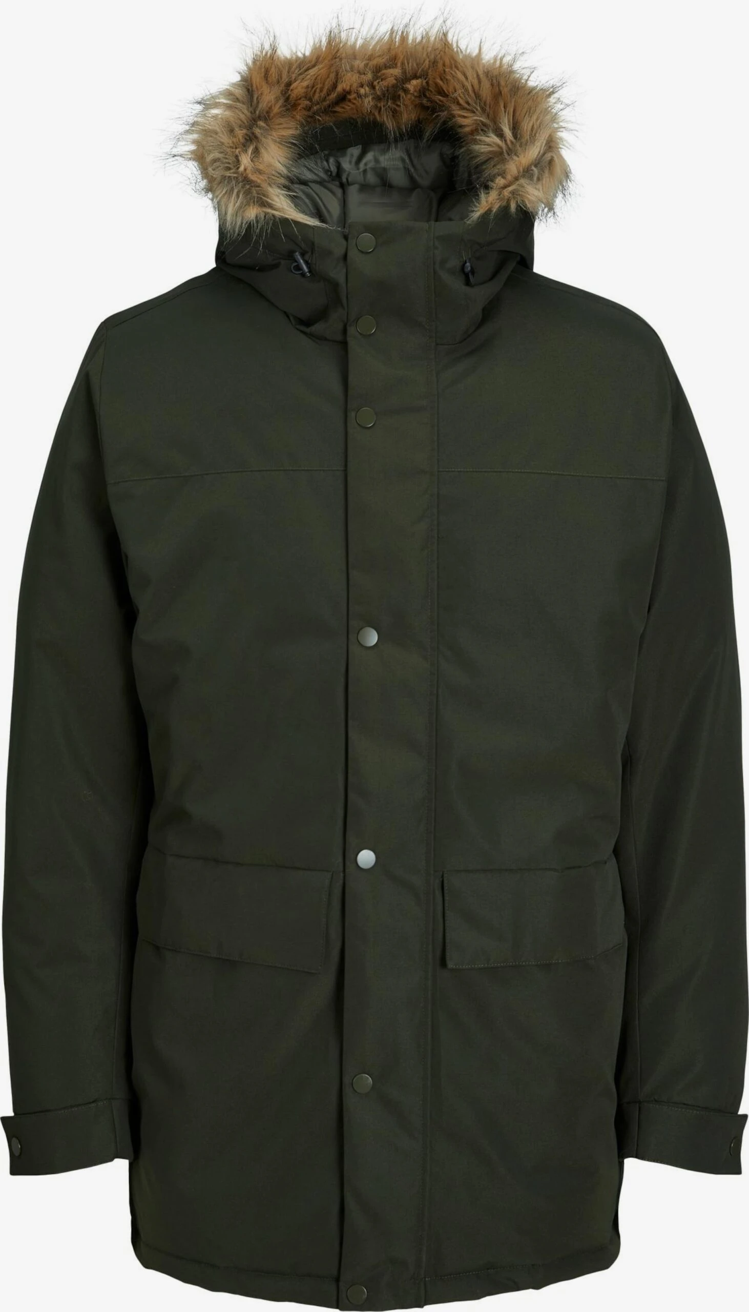 Jack & Jones Parkas Winterparka Champ Heren Donkergroen 1 Jack & Jones Parkas Winterparka Champ Heren Donkergroen