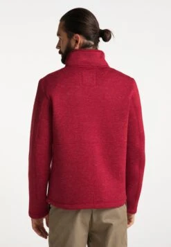 ICEBOUND Fleece Jassen Fleece Jas Heren Rood Gemêleerd -Herenkleding 7f1099b4bdeaf5d1e6278d3f0b4e2893