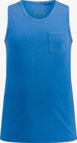 JP1880 Tanktops Shirt Heren Blauw Gemêleerd