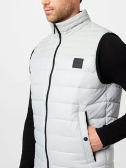 BOSS ORANGE Bodywarmers Bodywarmer Odeno Heren Lichtgrijs -Herenkleding 818f7fa48856c4a655b76dc55c2ebcf2