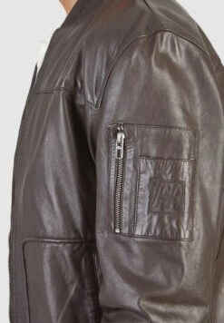 Leren Jassen Tussenjas Heren Donkerbruin 9 Leren Jassen Tussenjas Heren Donkerbruin -Herenkleding 82448823331152aa0055bf6c3f2c44fe