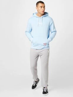 Hollister Pantalons Tapered Broek Heren Lichtgrijs -Herenkleding 839fa383891ba59422b09c4ab245b057