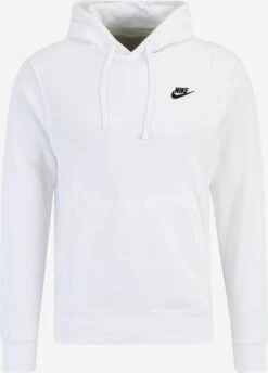Nike Sportswear Hoodies Regular Fit Sweatshirt Heren Wit
