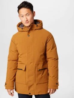 Jack & Jones Parkas Winterparka Tiko Heren Cognac -Herenkleding 8711ed9a49e5820ab1b6a1022584b82a