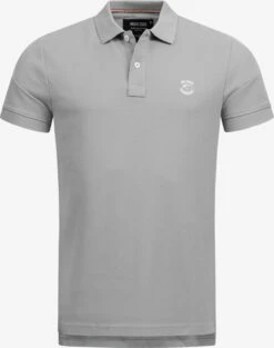 Indicode Jeans Polos Shirt Wadim Heren Grijs