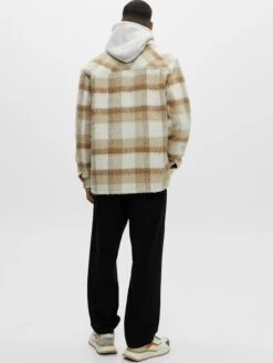 PULL & BEAR Tussenjassen Tussenjas Heren Beige / Lichtbeige / Donkerbeige -Herenkleding 8856a8461cf548f89f8cabc51096e785