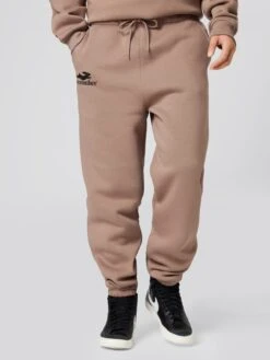 Sweatpants Tapered Broek Kenan Heren Lichtbruin -Herenkleding 8a1a571771f3c41e04a7c9a72428a244