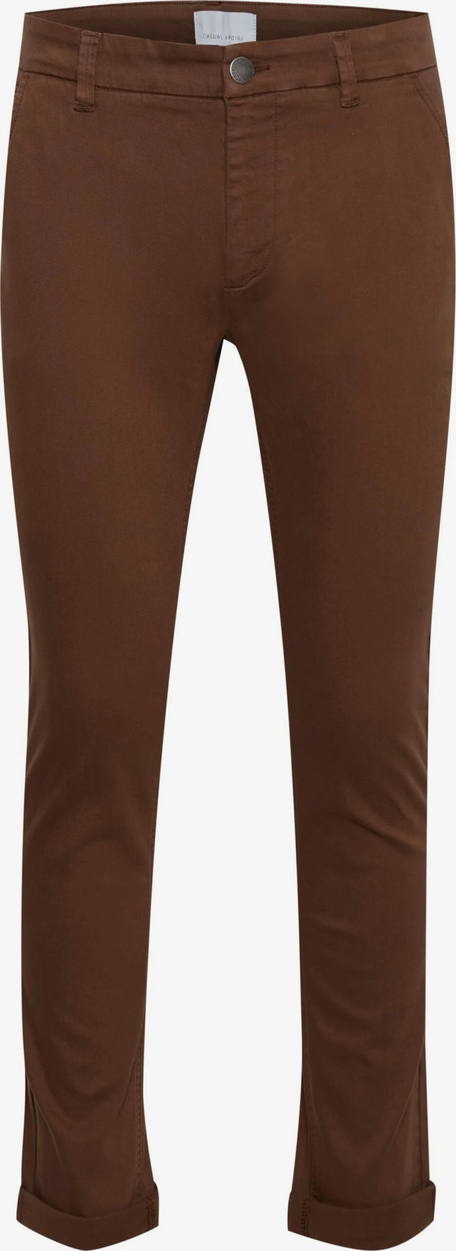 CASUAL FRIDAY Chinos Slimfit Chino Phil Heren Bruin 1 CASUAL FRIDAY Chinos Slimfit Chino Phil Heren Bruin
