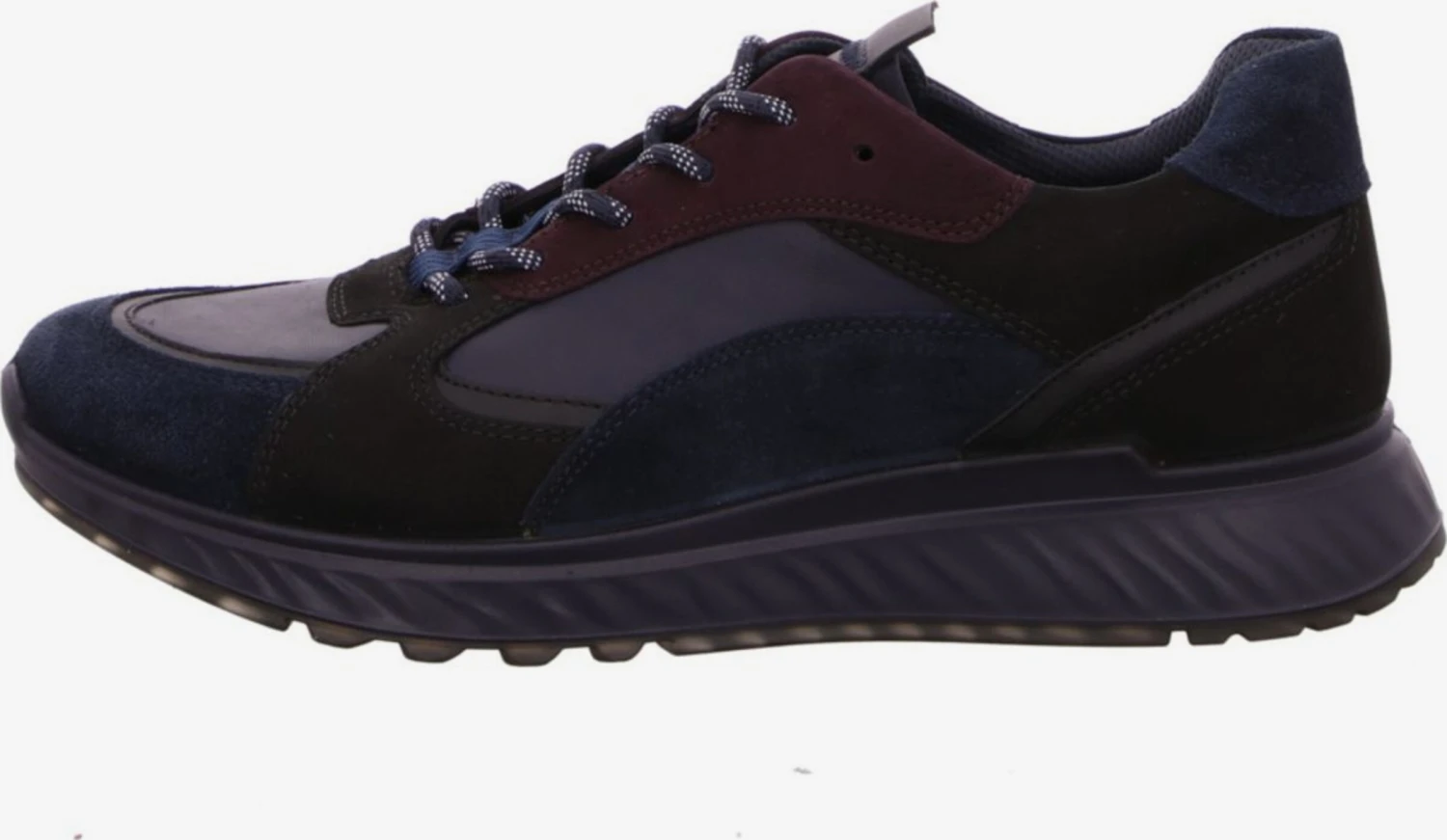 ECCO Sportieve Veterschoenen Sportieve Veterschoen Heren Donkerblauw 2 ECCO Sportieve Veterschoenen Sportieve Veterschoen Heren Donkerblauw - Afbeelding 2