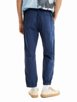 Desigual Pantalons Tapered Broek Heren Navy -Herenkleding 8b7ca72ddf2c26605ebf004a0aaab848