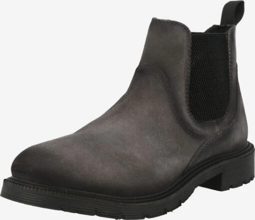 Bugatti Enkelboots Chelsea Boots Sentra Heren Donkergrijs