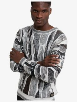 CARLO COLUCCI Crewneck Truien Trui DAmico Heren Grijs -Herenkleding 8cc7cb98fb62579484059947c3d11361