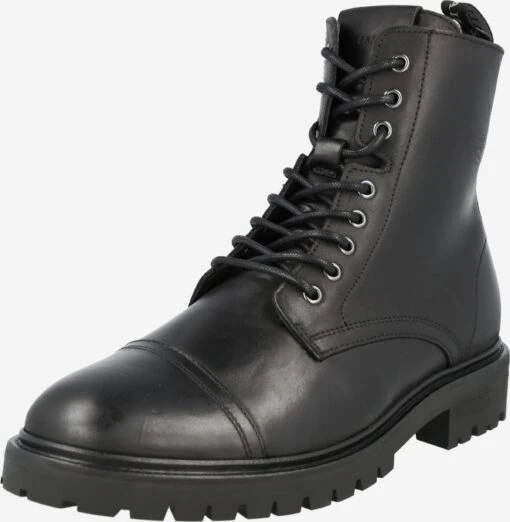 AllSaints Boots & Laarzen Veterboots Piero Heren Zwart