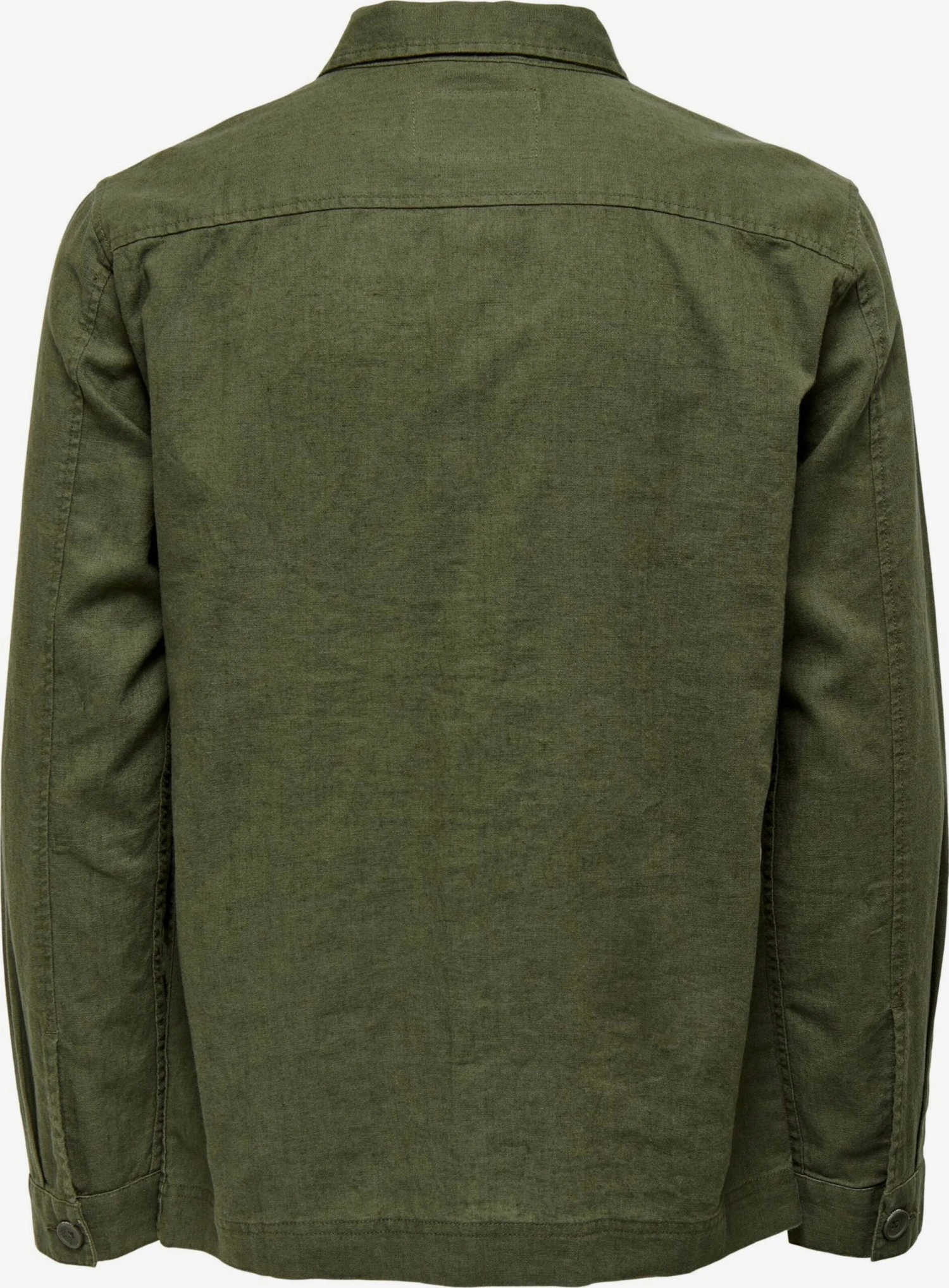 Only & Sons Tussenjassen Tussenjas Kier Heren Olijfgroen 2 Only & Sons Tussenjassen Tussenjas Kier Heren Olijfgroen - Afbeelding 2