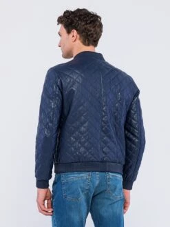 Leren Jassen Tussenjas Erick Heren Marine -Herenkleding 96b8aa34af8bff68e1e63dc20667b278