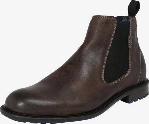 Bugatti Enkelboots Chelsea Boots Bonifacio Heren Taupe
