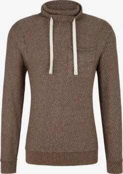 Tom Tailor Coltruien Trui Heren Bruin Gemêleerd