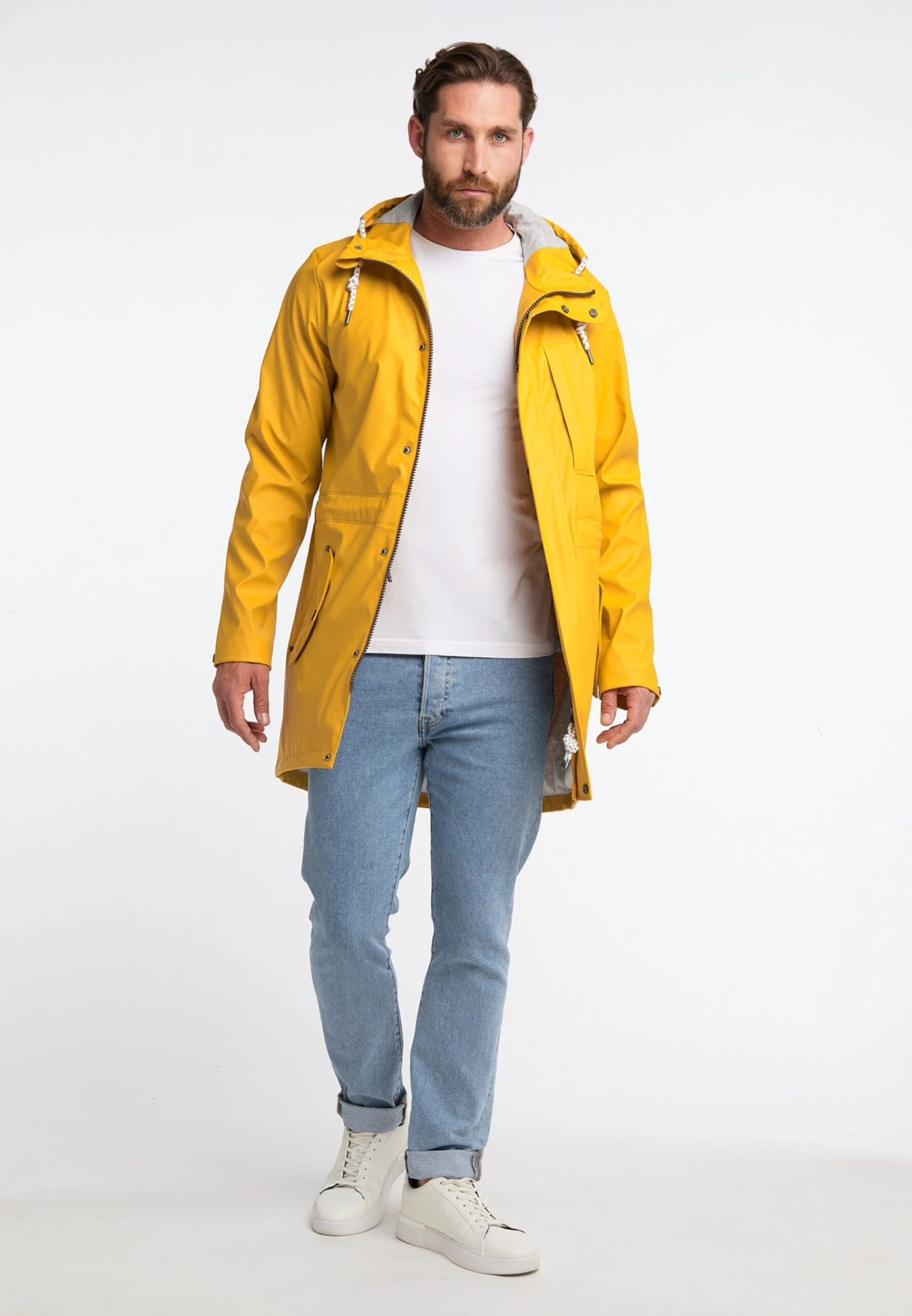 Schmuddelwedda Outdoor Jassen Functionele Jas Heren Mosterd 4 Schmuddelwedda Outdoor Jassen Functionele Jas Heren Mosterd - Afbeelding 4