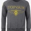Top Gun Sweatshirts Sweatshirt Heren Donkergrijs