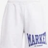 MARKET Sweat Shorts Loosefit Broek Heren Lichtgrijs
