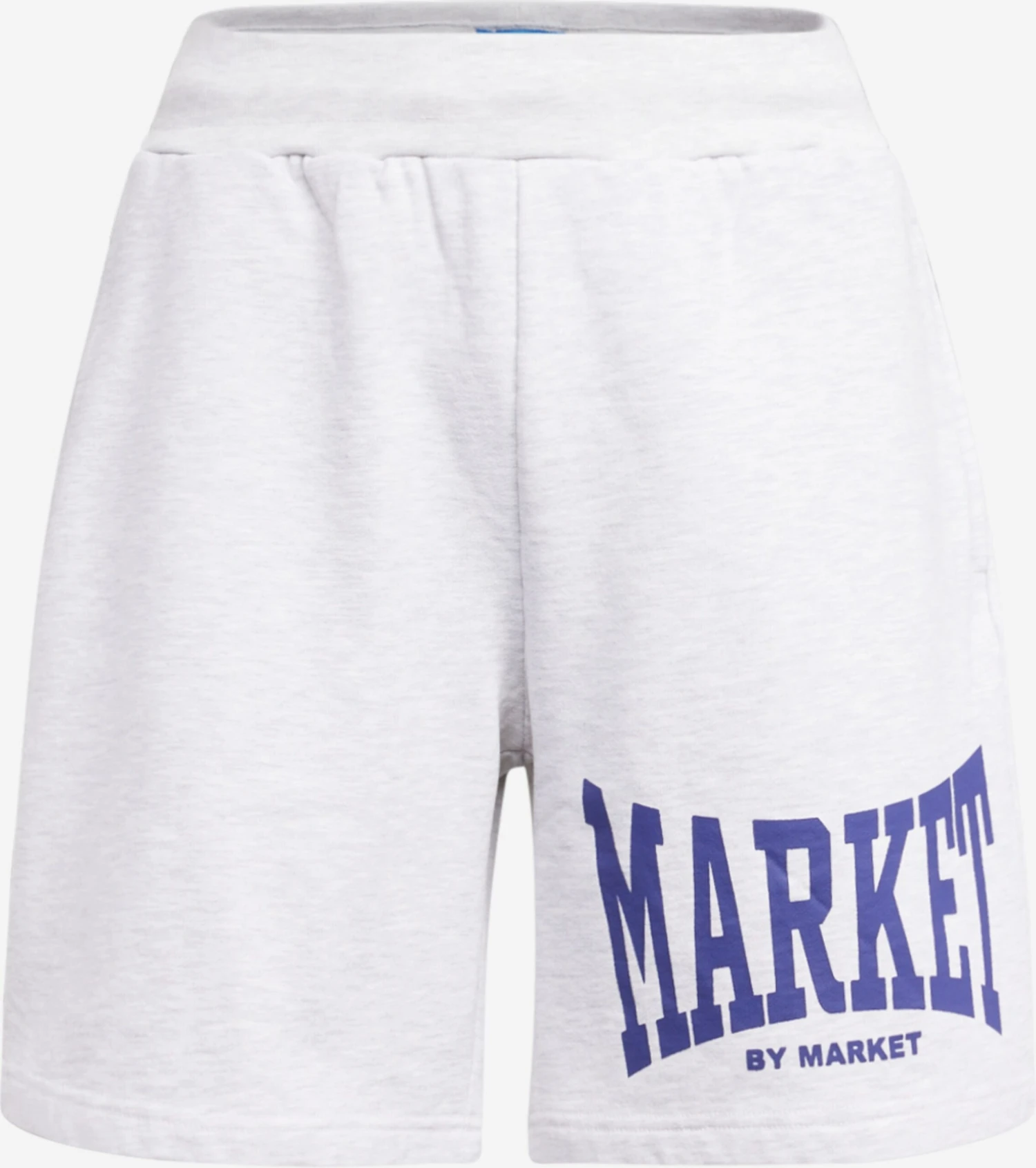 MARKET Sweat Shorts Loosefit Broek Heren Lichtgrijs 1 MARKET Sweat Shorts Loosefit Broek Heren Lichtgrijs