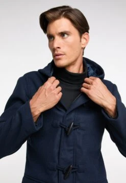 Tussenmantels Tussenjas Heren Nachtblauw -Herenkleding 9b147e170e0335789e0016eca6a87b6f