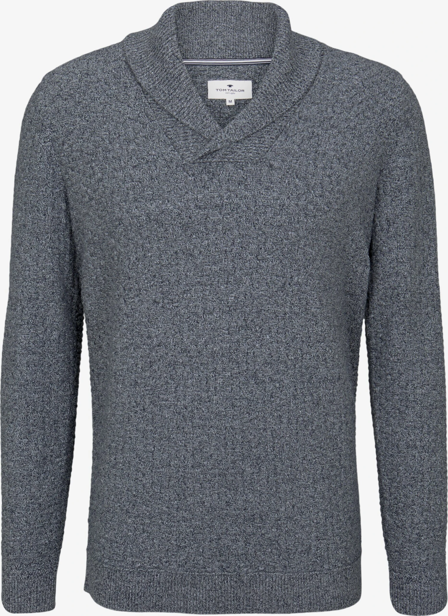 Tom Tailor Coltruien Trui Heren Grijs 1 Tom Tailor Coltruien Trui Heren Grijs