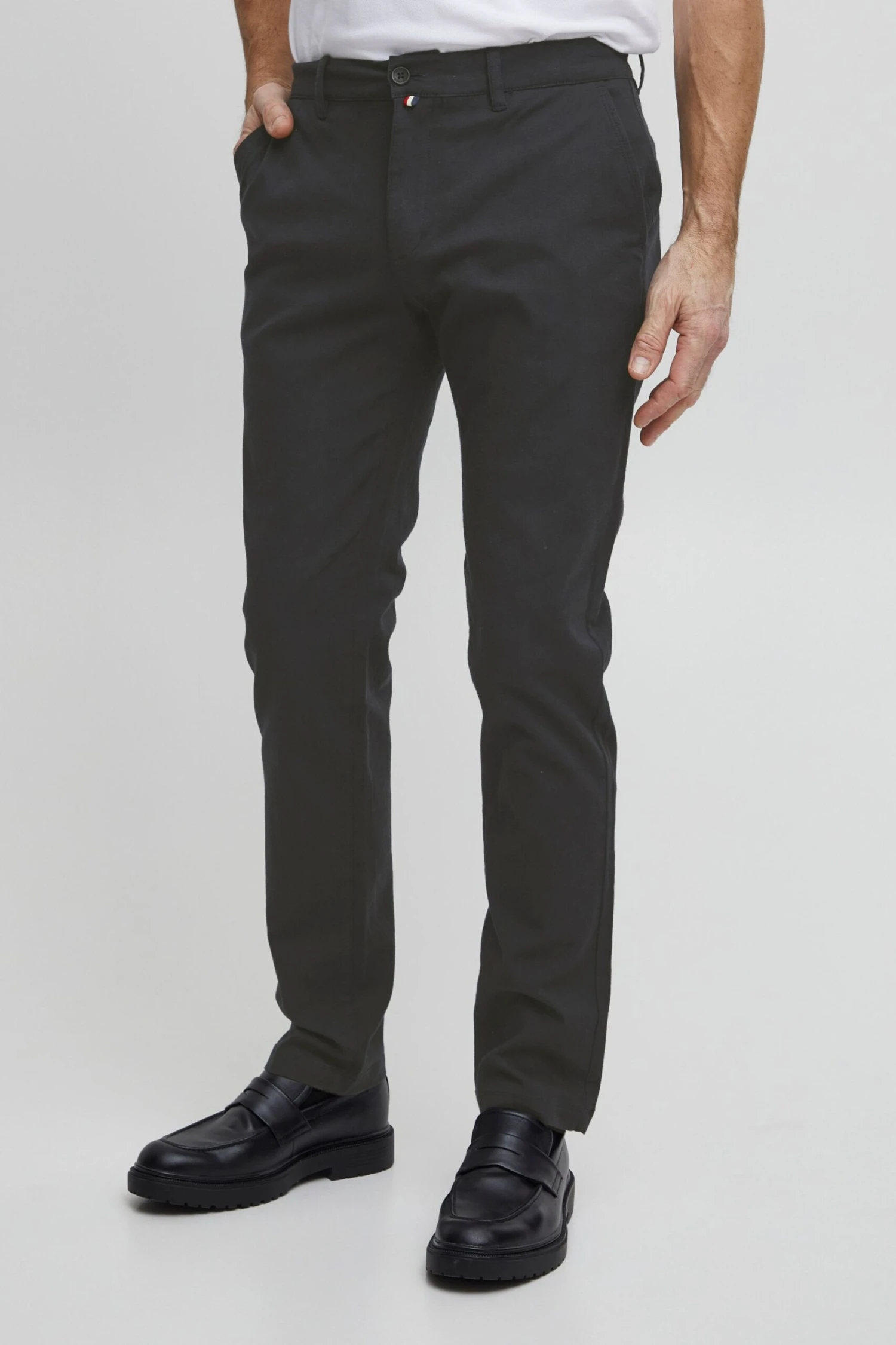 Chinos Regular Chino Snorre Heren Zwart 2 Chinos Regular Chino Snorre Heren Zwart - Afbeelding 2