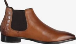 Enkelboots Chelsea Boots Heren Cognac -Herenkleding 9d933acad99dba1d12a04aabe4f80f4a