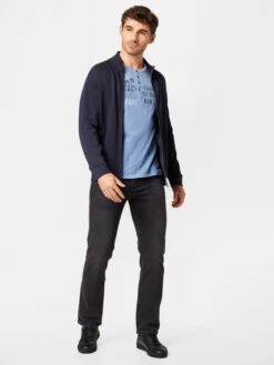 FYNCH-HATTON Sweatvesten Sweatvest Heren Navy -Herenkleding 9e4df4b3352e84fd70c896376601aeb8