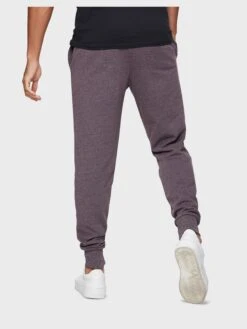 Threadbare Sweatpants Tapered Broek Trifoliate Heren Bourgogne -Herenkleding 9e6e0ff91f6830e1d7199a44bca09114