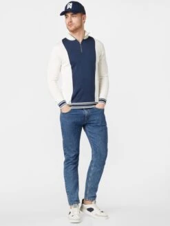 Coltruien Trui Heren Navy -Herenkleding 9ef3d8dbe76656ae79745f7ba37330d9