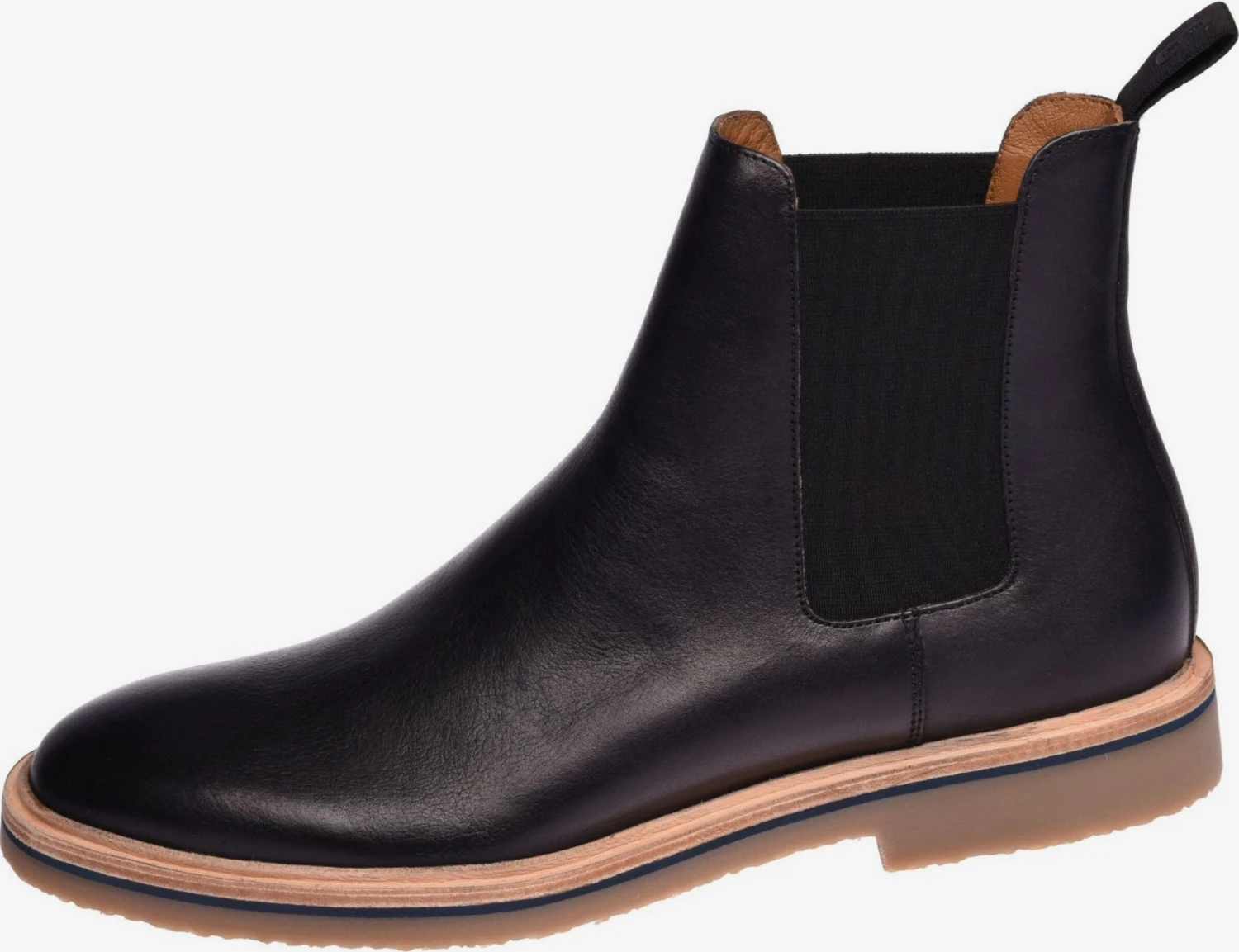 Enkelboots Chelsea Boots Heren Zwart 2 Enkelboots Chelsea Boots Heren Zwart - Afbeelding 2
