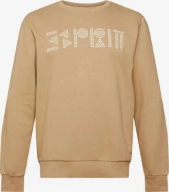 ESPRIT Sweatshirts Sweatshirt Heren Beige