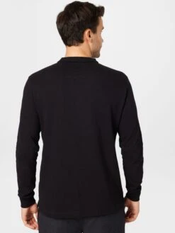 S.Oliver Longsleeves Shirt Heren Zwart -Herenkleding a0be3062f7ba5710de124206b1c12e5a