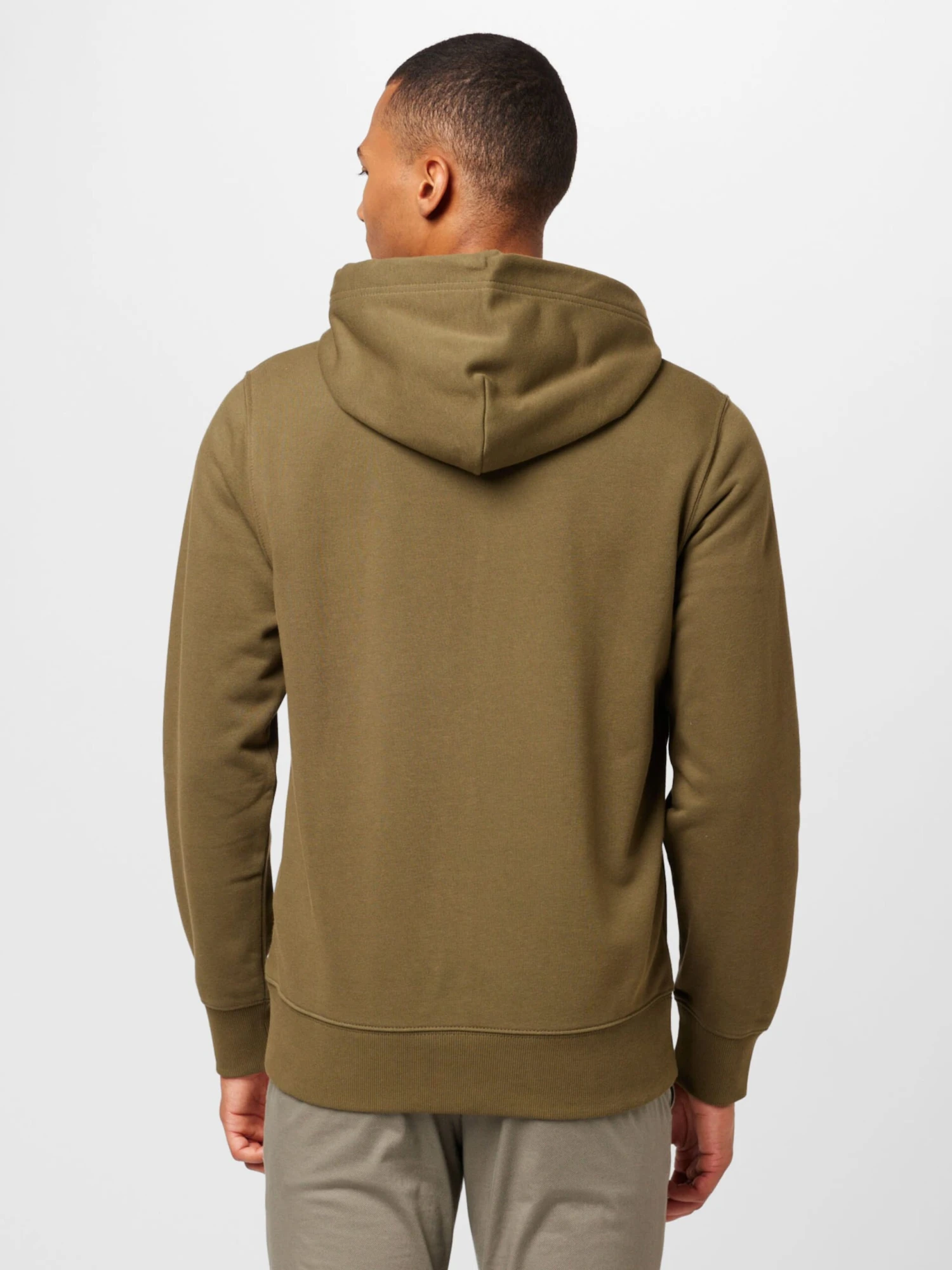 Gant Sweatvesten Met Capuchon Sweatvest Heren Kaki 3 Gant Sweatvesten Met Capuchon Sweatvest Heren Kaki - Afbeelding 3