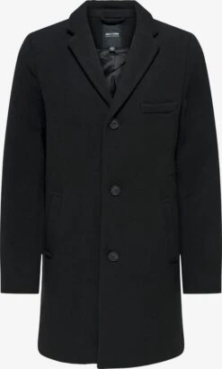 Only & Sons Tussenmantels Tussenjas Jaylon Heren Zwart