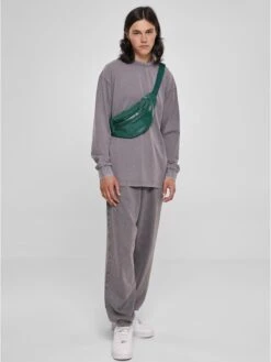 URBAN CLASSICS Longsleeves Shirt Heren Donkergrijs -Herenkleding a376c73d4154a7645995150c1df931e7