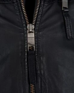 Maze Leren Jassen Tussenjas Rocha Heren Zwart -Herenkleding a601aaf64be3b006392fe2d59722148a