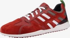 Geox Casual Sneakers Sneakers Laag Snake Heren Rood
