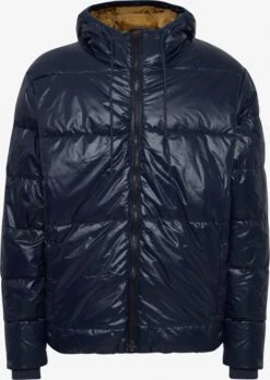 Blend Winterjassen Winterjas Heren Blauw