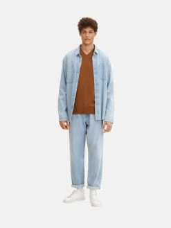 Tom Tailor V-hals Truien Regular Fit Trui Heren Oker -Herenkleding a72be58a2eb0b67df6e7ad59e19ca834