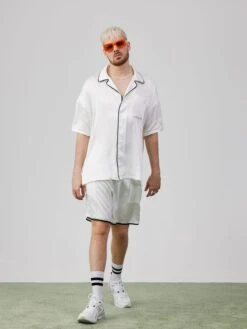 Shorts Loosefit Broek ARAS Heren Wit 8 Shorts Loosefit Broek ARAS Heren Wit -Herenkleding a7a163b11a90917cb7d5c34bb99905f2