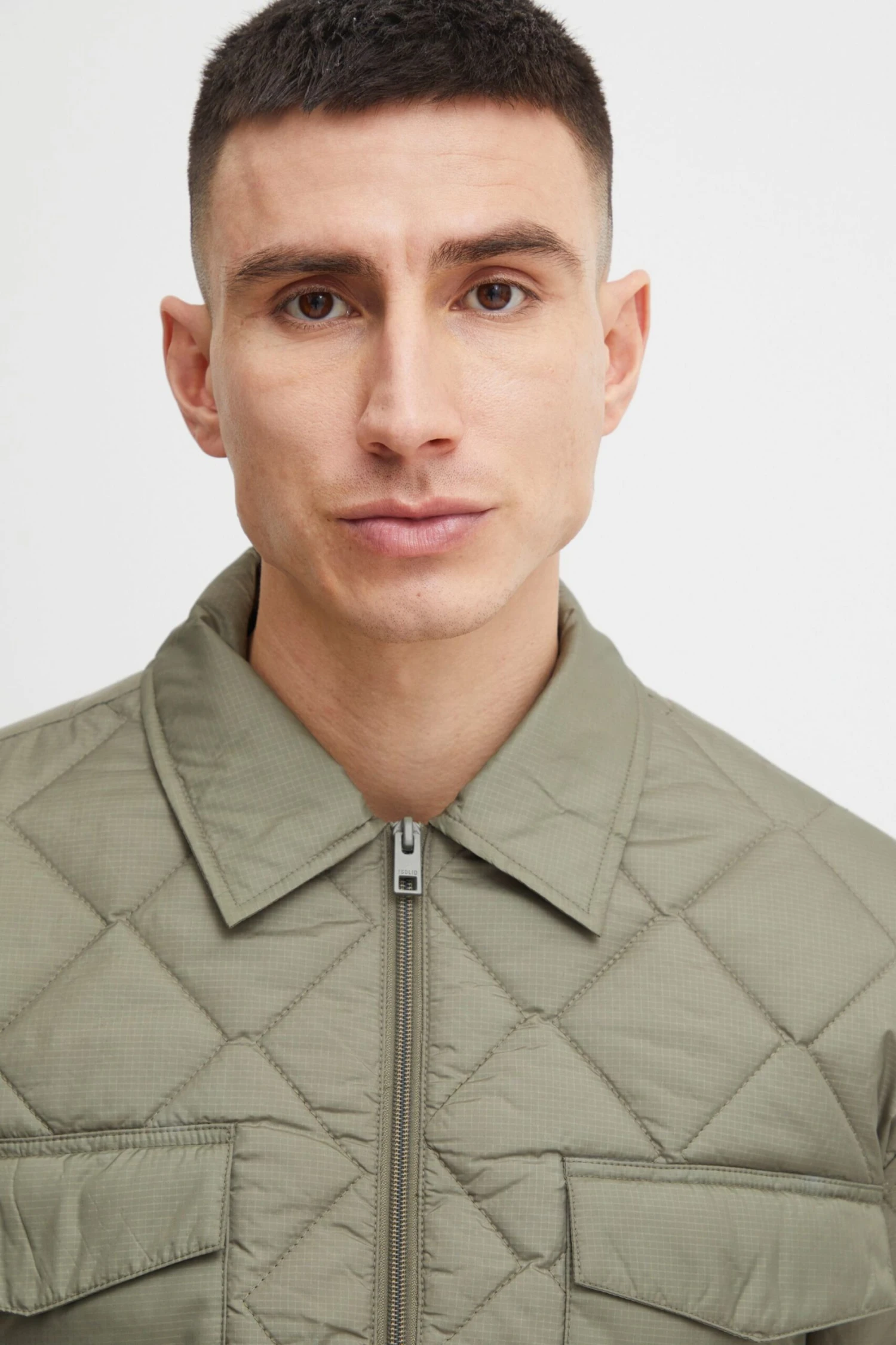 Solid Tussenjassen Tussenjas Erhard Heren Donkergroen 4 Solid Tussenjassen Tussenjas Erhard Heren Donkergroen - Afbeelding 4