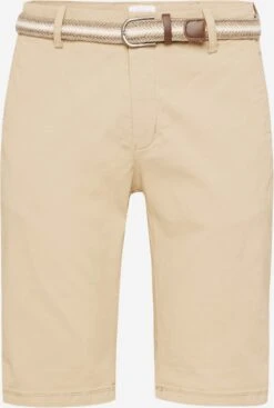 Lindbergh Chino Shorts Regular Chino Heren Beige