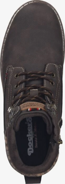 Dockers By Gerli Boots & Laarzen Veterboots Heren Donkerbruin -Herenkleding ad01e45b03ac8b44d0a28c42aec255b8