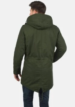Solid Parkas Winterparka Darnell Heren Donkergroen -Herenkleding ad20b82ffd8a1bd65e9d89e3aa72c83f