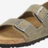 Birkenstock Sandalen & Pantoffels Sandalen Milano Heren Kaki