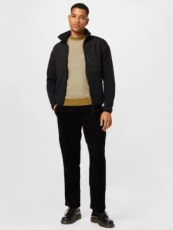 S.Oliver Crewneck Truien Trui Heren Olijfgroen -Herenkleding af88767880a0db113642b6c35db87618